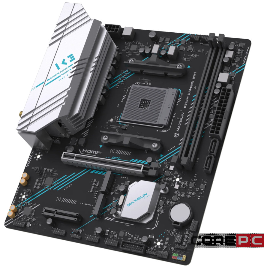 Материнская плата MaxSun MS-B550M GAMING WIFI (6940709661901)