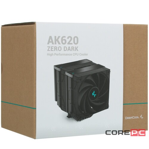 Кулер для процессора Deepcool AK620 ZERO DARK PWM R-AK620-BKNNMT-G-1