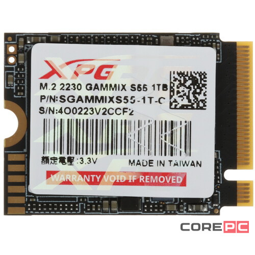 Твердотельный накопитель ADATA XPG 1000 Gb GAMMIX S55 (SGAMMIXS55-1T-C)