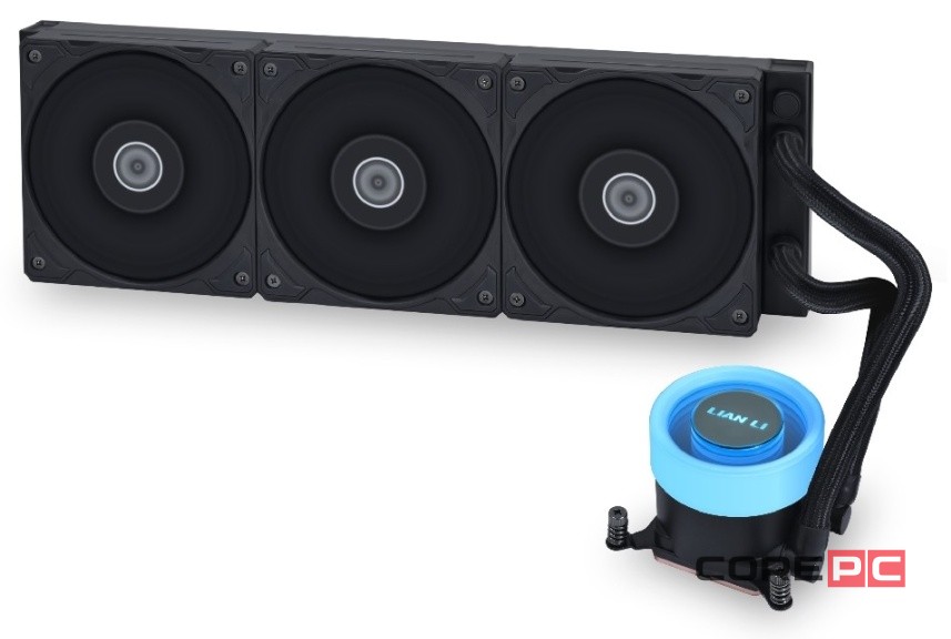 Система жидкостного охлаждения для процессора Lian Li GA II Lite 360 Perfomance Black (G89.GA2L36PB.R0)