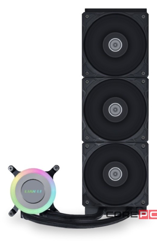 Система жидкостного охлаждения для процессора Lian Li GA II Lite 360 Perfomance Black (G89.GA2L36PB.R0)