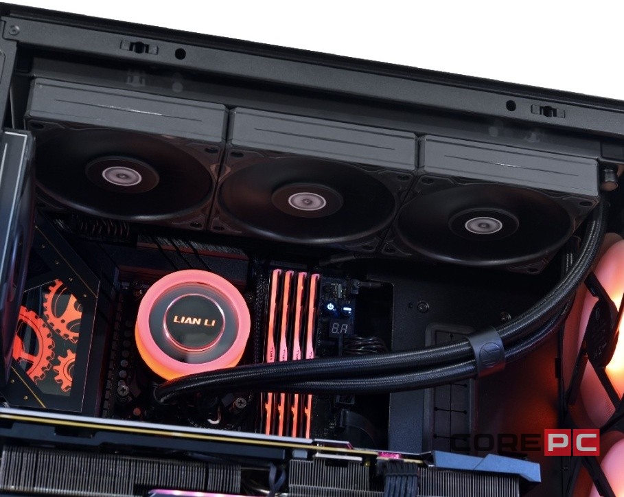 Система жидкостного охлаждения для процессора Lian Li GA II Lite 360 Perfomance Black (G89.GA2L36PB.R0)