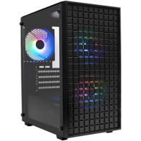 Компьютерный корпус XASTRA A306M 3FRGB TG Black (A306M-3FC12F)