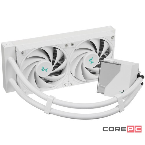 Система жидкостного охлаждения для процессора Deepcool LT520 WH ARGB PWM R-LT520-WHAMNF-G-1