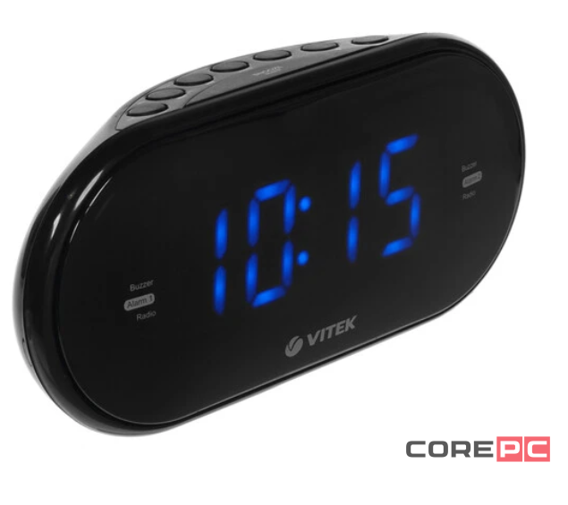 Радио-будильник Vitek VT-6602BK (черный)