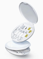 Универсальный кабель WIWU S02 с комплектом переходников 6 в 1 PD 60W (белый)