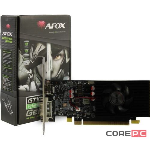 Видеокарта AFox (AF1030-4096D4L5) GeForce GT1030 4GB Single Fan