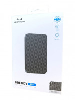 Powerbank магнитный с MagSafe Keephone Brendy 5000mAh черный с узором