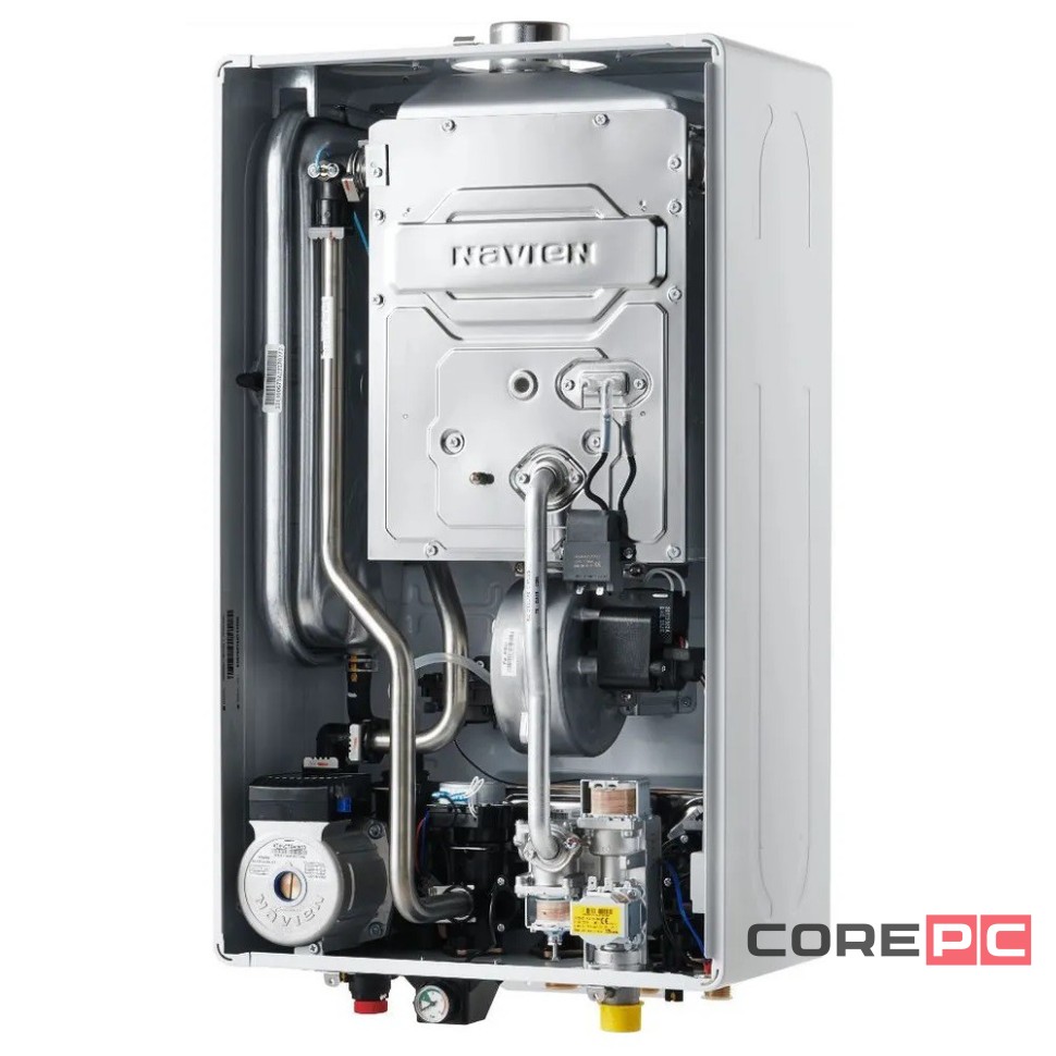 Котел газовый Navien Deluxe C Plus Coaxial 35K, 2-ух контр, коаксиал., закрытая камера сгорания