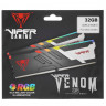 Оперативная память 32 Gb 6200 MHz PATRIOT VIPER VENOM RGB (PVVR532G620C40K)