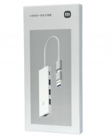 USB-хаб Xiaomi Usb-A/Type-C 4 в 1 (XMSTFXQ01YM) White