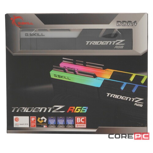Оперативная память 64 Gb 3600 MHz G.Skill TRIDENT Z RGB (F4-3600C18D-64GTZR)