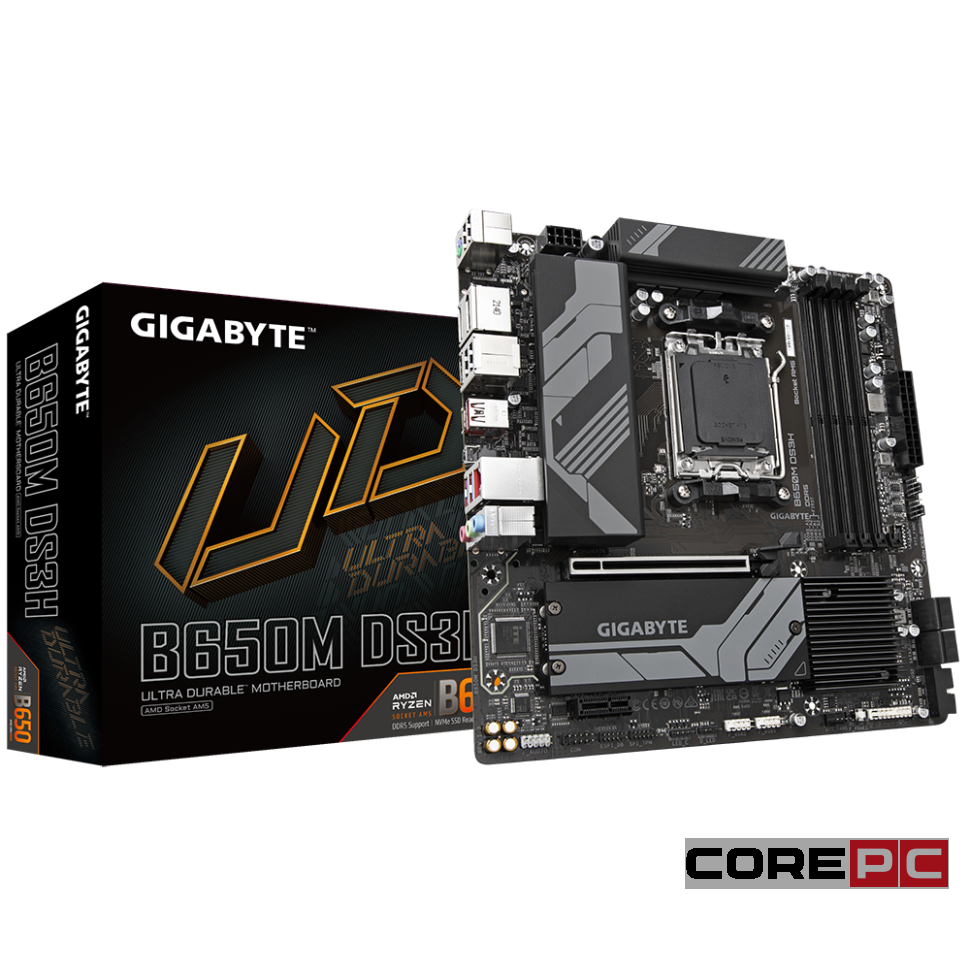Материнская плата Gigabyte B650M DS3H 1.3
