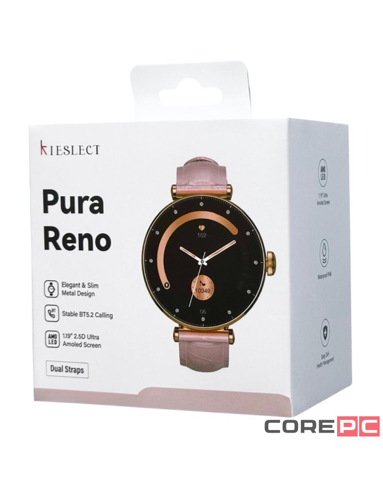 Умные часы Kieslect Lady Smart Watch Pura Reno (EU)золотые