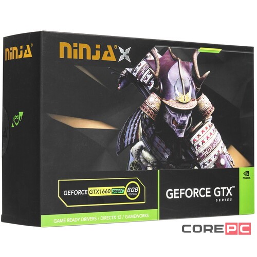Видеокарта Sinotex Ninja (NK166SF66F) GeForce GTX 1660 SUPER 6GB