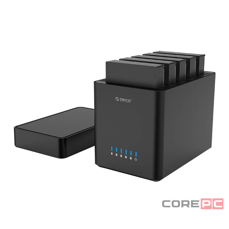 Док-станция для 5 HDD Orico DS500C3 10Gbps USB-С3.1 черная