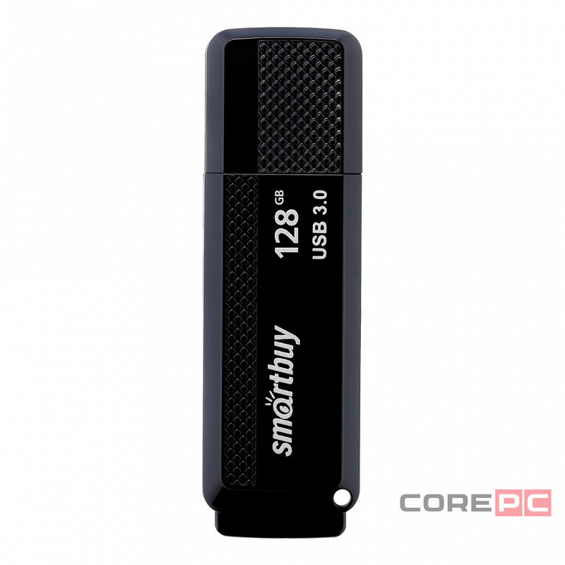 3.0 USB флеш накопитель Smartbuy 128GB Dock Black (SB128GBDK-K3)