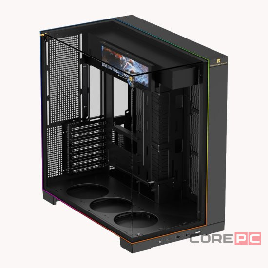 Компьютерный корпус Thermalright TR-A70 Vision TG ARGB LCD Black (TRA70V)
