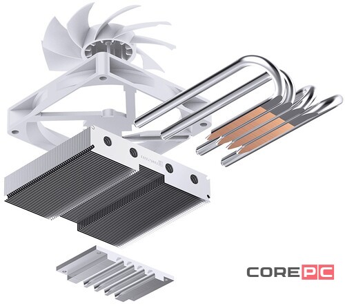 Кулер для процессора JONSBO HP-400S White PWM