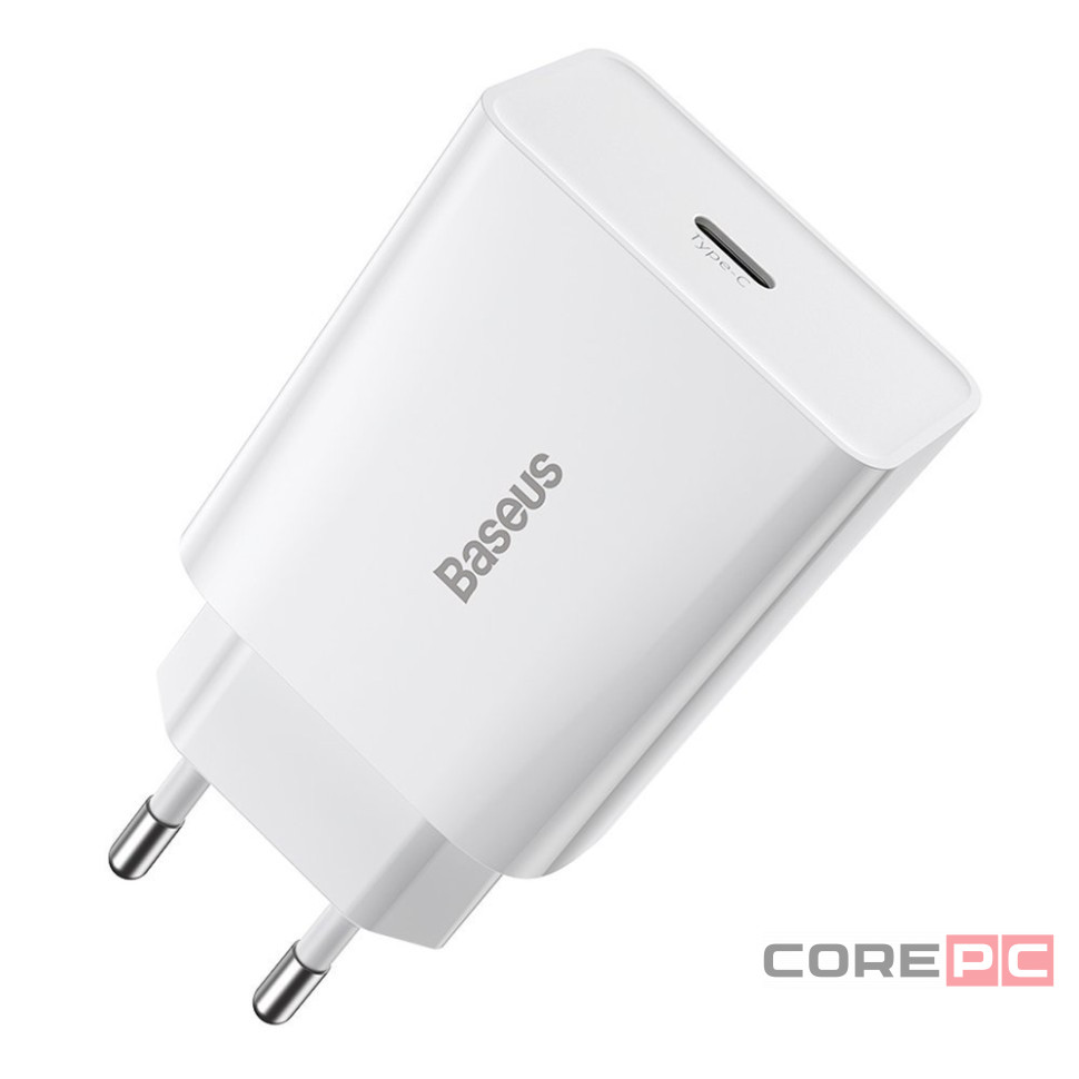Сетевое зар. устр. Baseus Speed Mini 1C 3A 20W CCFS-SN02 белое