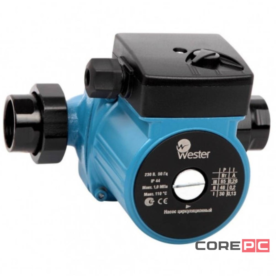 Насос Wester WCP 25-40G (с гайками)