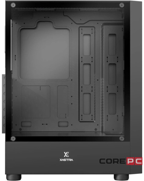 Компьютерный корпус XASTRA A301 4FRGB Black (A301-BK-FC120FRGB-4F-GL)
