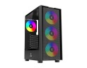 Компьютерный корпус XASTRA A301 4FRGB Black (A301-BK-FC120FRGB-4F-GL)