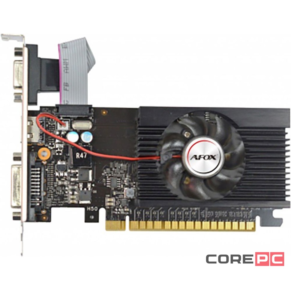 Видеокарта AFox (AFR5230-1024D3L5) Radeon R5 230 1GB GDDR3 1FAN LP