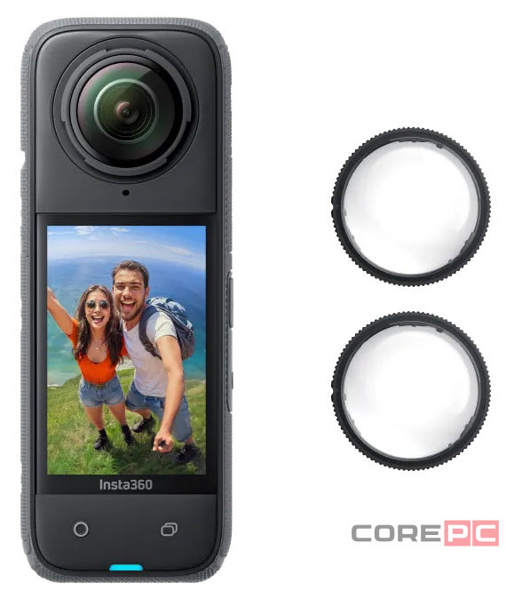 Экшн-камера Insta360 X4 Adventure Bundle (Black)