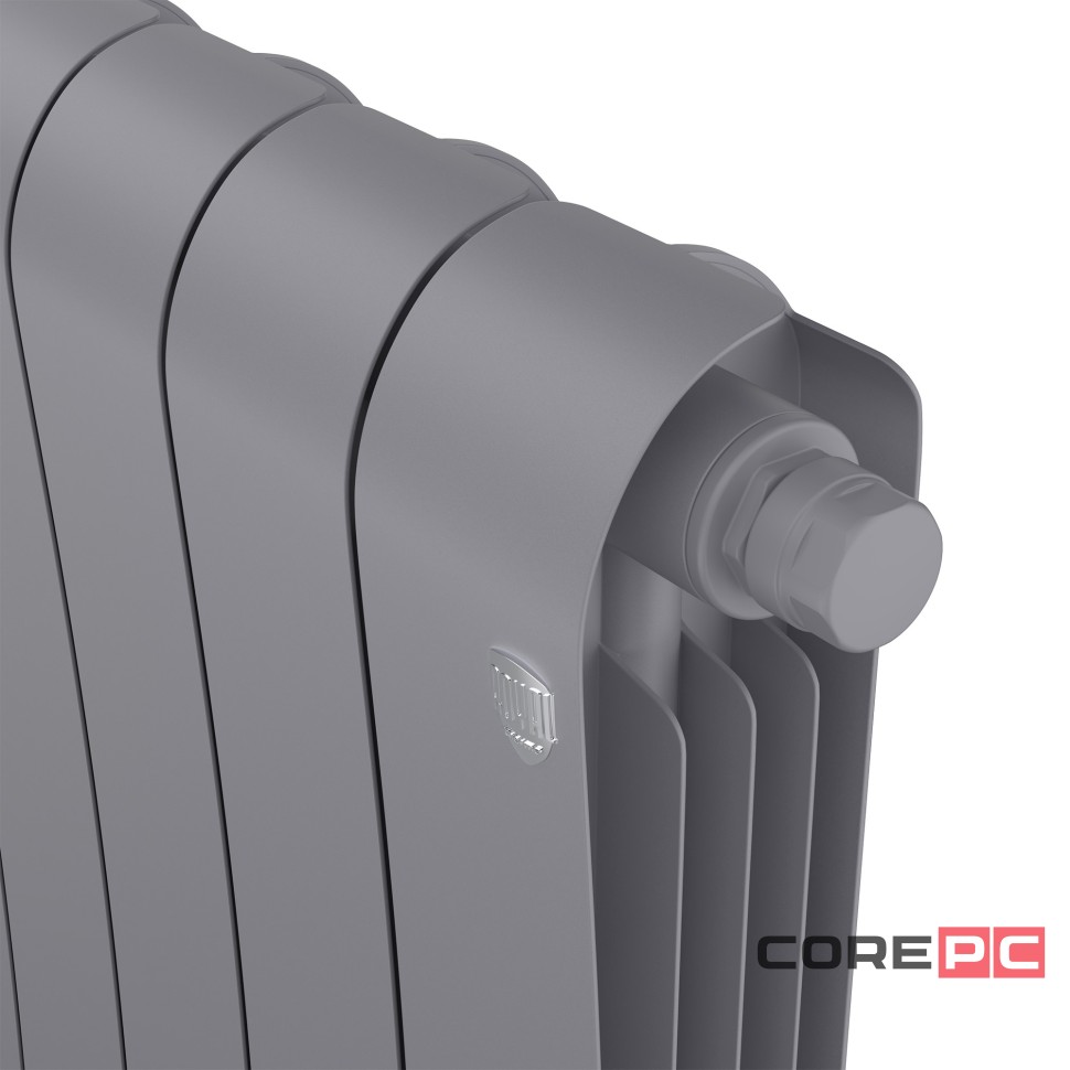 Радиатор биметаллический Royal Thermo Infinity 500 Silver Satin VR80 - 12 секц.