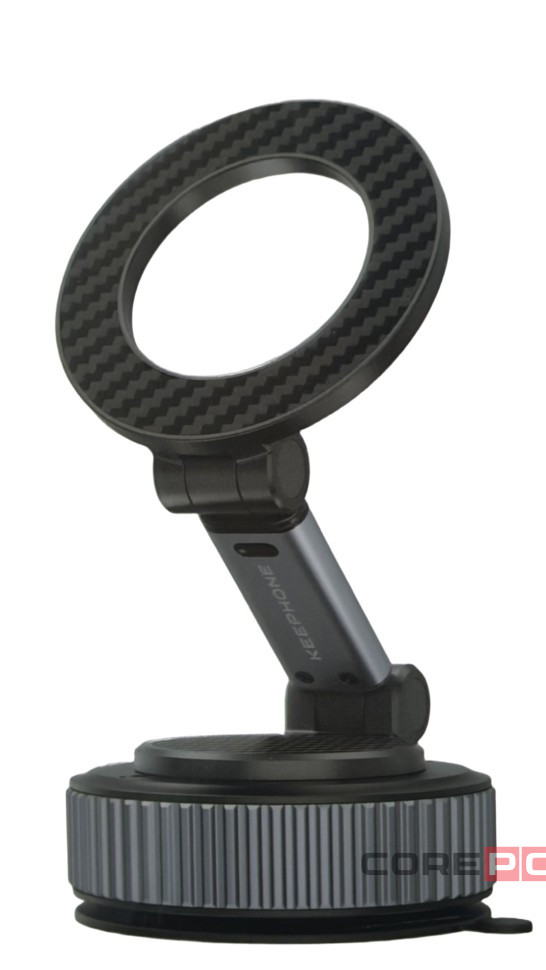 Держатель в автомобиль на торпеду Keephone Maglite черный