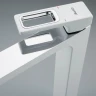 Смеситель для раковины-чаши Gappo G1017-2, рычажное управление, цвет хром/белый