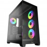 Компьютерный корпус Ocypus Gamma C72 BK TG Black (Gamma-C72-BKD400XX-GL)