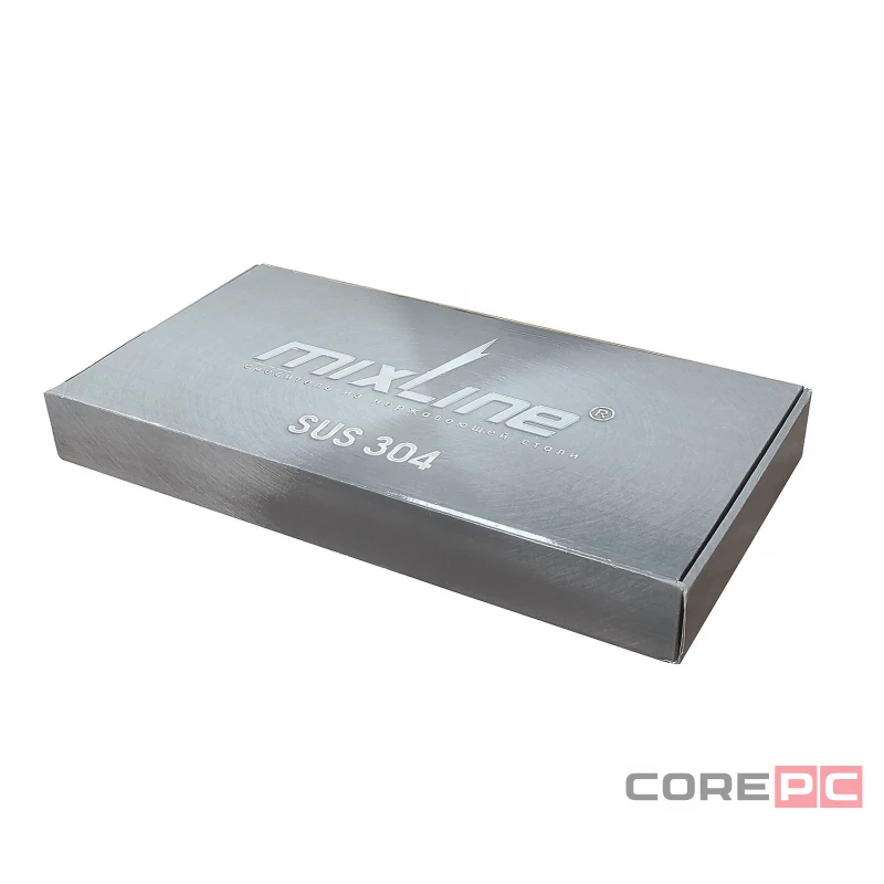 Смеситель для кухни MIXLINE МЛ-ГС15/ML-GS15 (343), рычажное управление, цвет антрацит