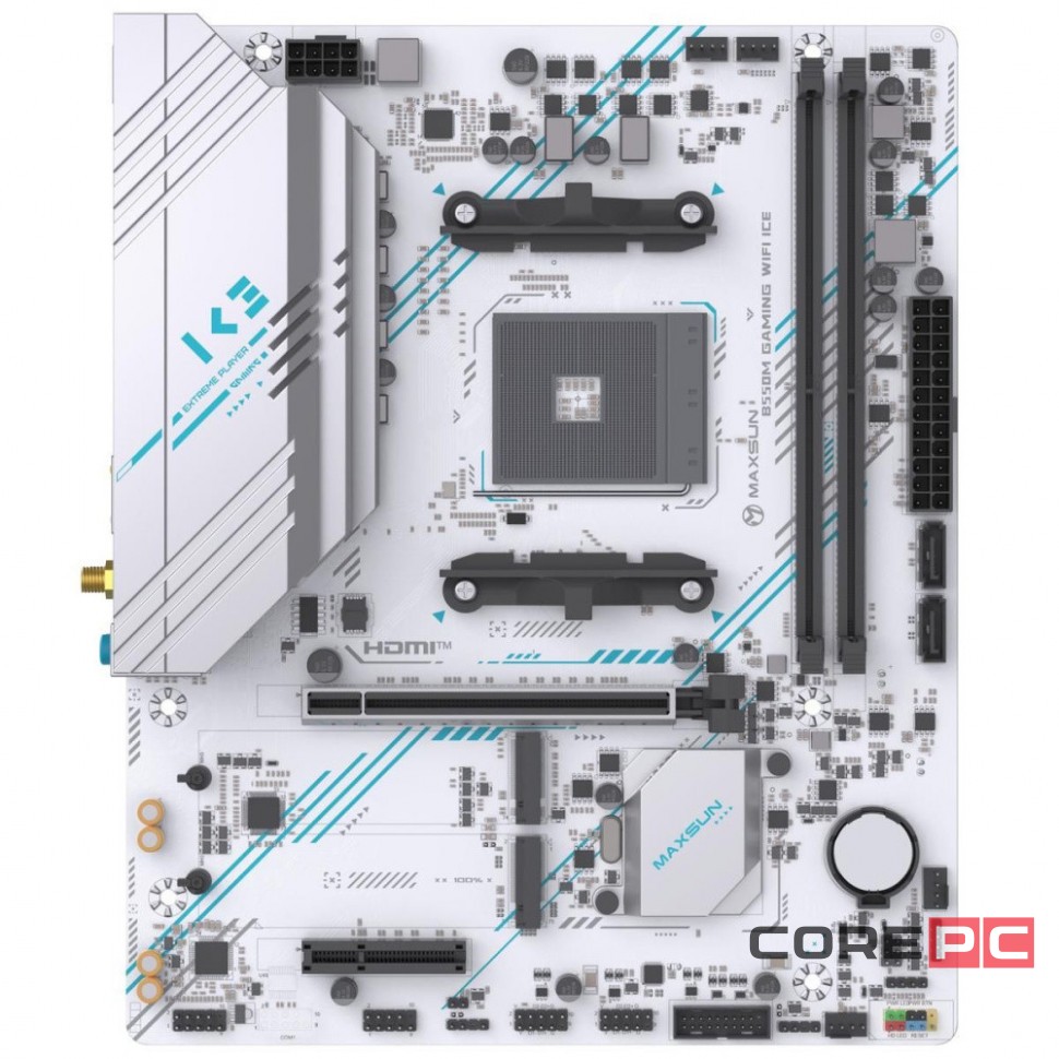 Материнская плата MaxSun MS-B550M GAMING WIFI ICE (6940709661529)