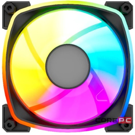 Вентилятор для корпуса Powercase (M55MR-12 ARGB) Black