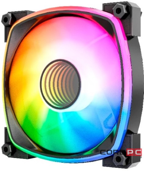 Вентилятор для корпуса Powercase (M55MR-12 ARGB) Black