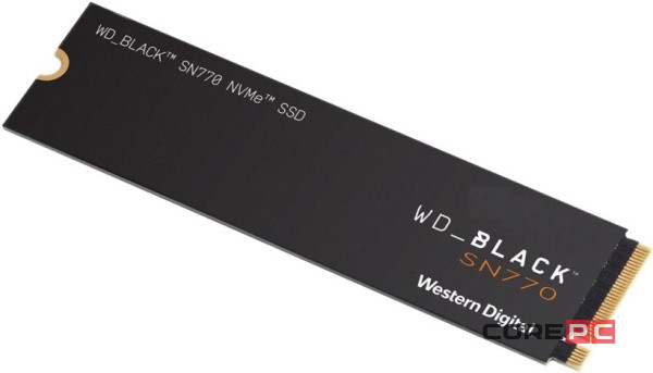 Твердотельный накопитель Western Digital 500 Gb SN770 WDS500G3X0E