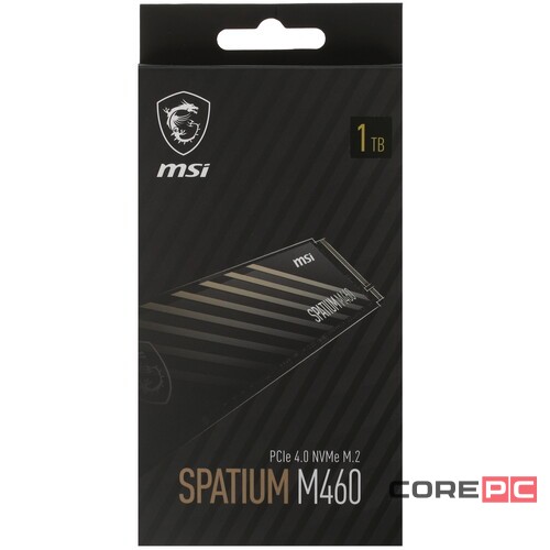 Твердотельный накопитель MSI 1000 Gb SPATIUM M460 S78-440L930-P83