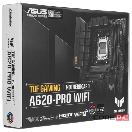 Материнская плата ASUS TUF GAMING A620-PRO WIFI 90MB1FR0-M0EAY0