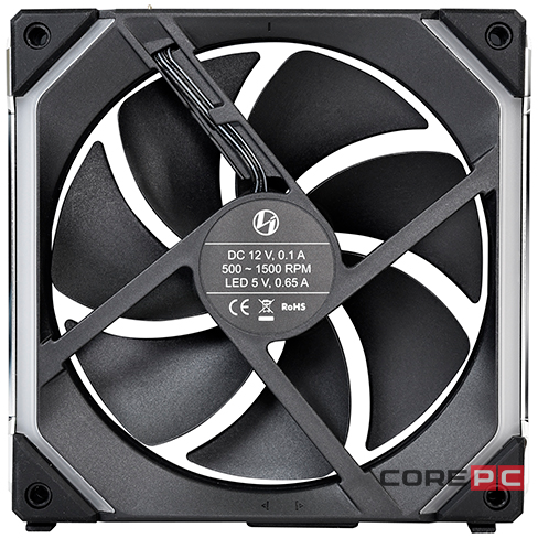 Комплект вентиляторов для корпуса Lian Li UNI FAN SL120 ARGB Black (G99.12UF3B.R0)