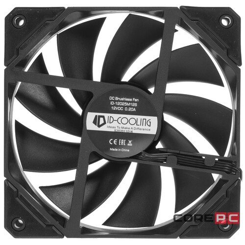 Вентилятор для корпуса ID-COOLING TF-12025-BLACK
