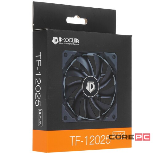 Вентилятор для корпуса ID-COOLING TF-12025-BLACK