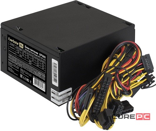 Блок питания ExeGate 500W XP500 Black (EX219463RUS)