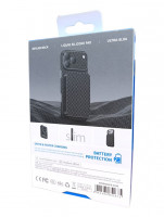 Powerbank магнитный с MagSafe Keephone Brendy 10000mAh черный с узором