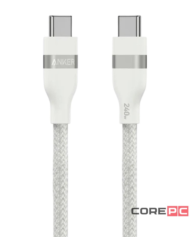 Usb Кабель-зарядка Type-C на Type-C Anker (A82E2621) 240W 0.9м белый