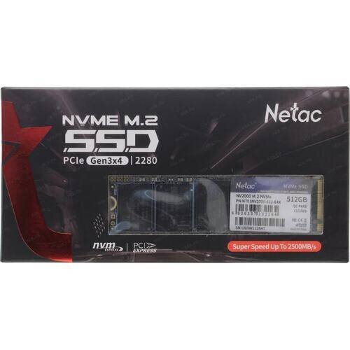 Твердотельный накопитель NETAC 512 Gb NT01NV2000-512-E4X