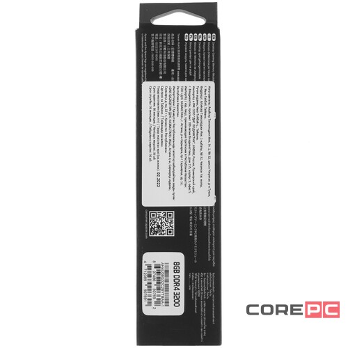 Оперативная память 8 Gb 3200 MHz Apacer TEX (AH4U08G32C28YTBAA-1)