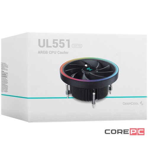 Кулер для процессора Deepcool UL551 1700 R-UL551-BKAMAB-G-17 PWM