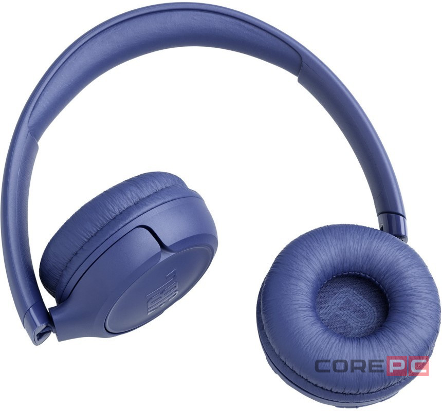 Стереонаушники Bluetooth Полноразмерные JBL T530BT BT6.0/450mAh/76ч синие